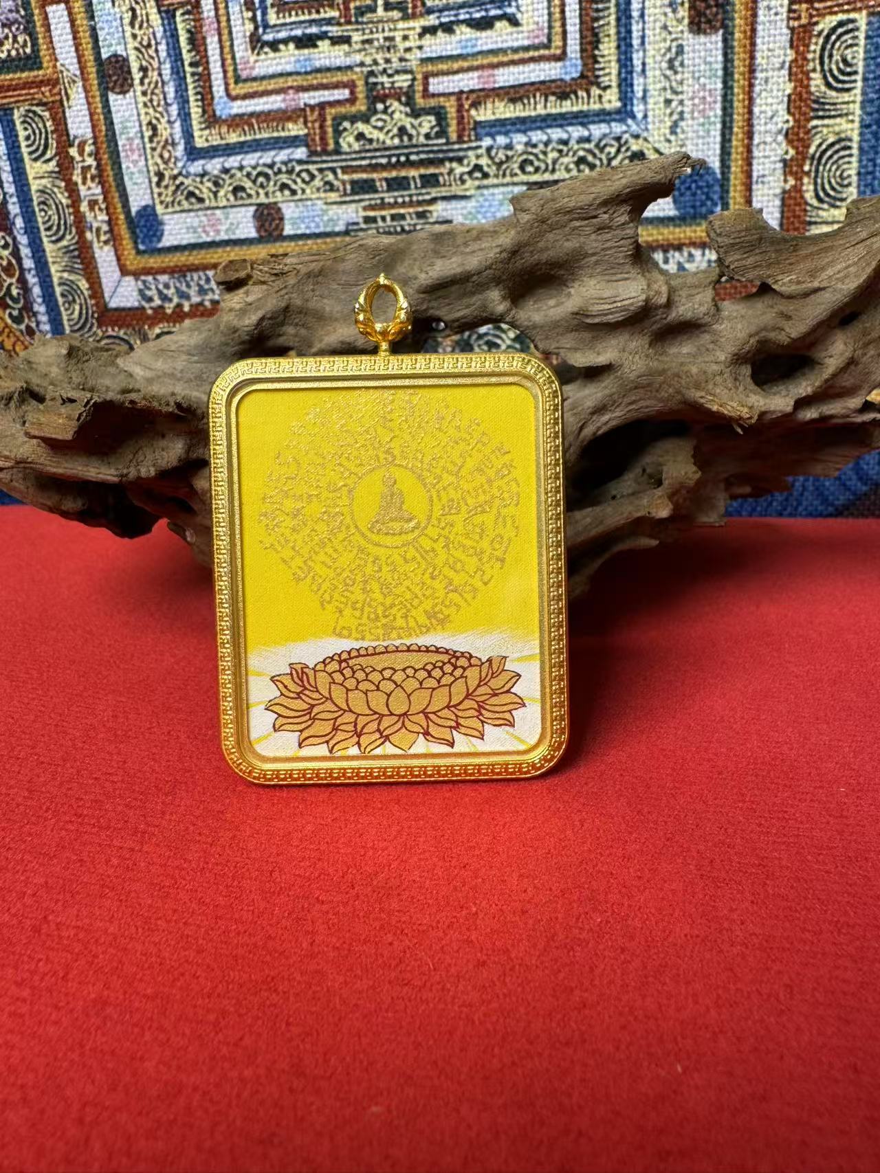 纯手绘 百字明咒 背卡