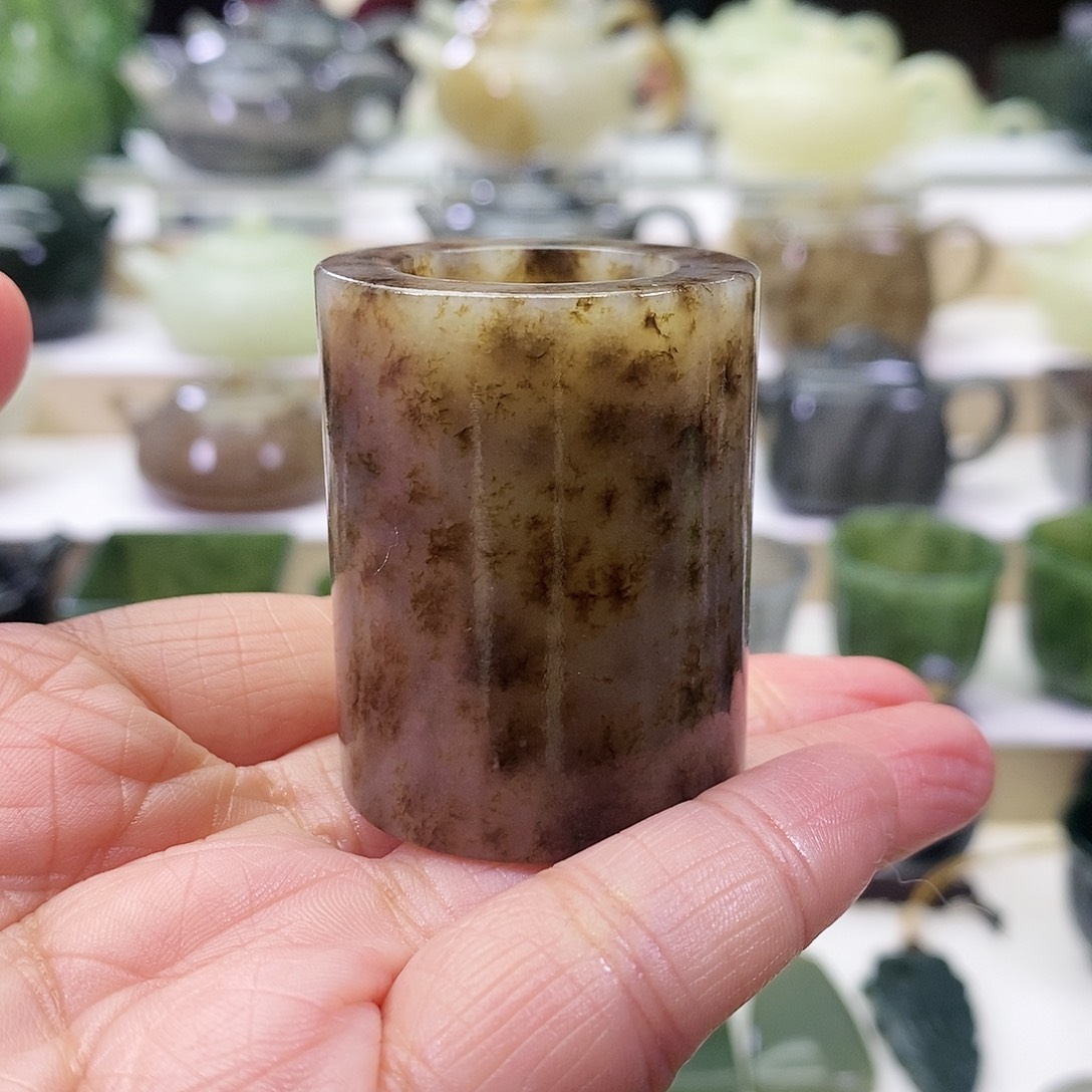 和田玉盖置未镶嵌