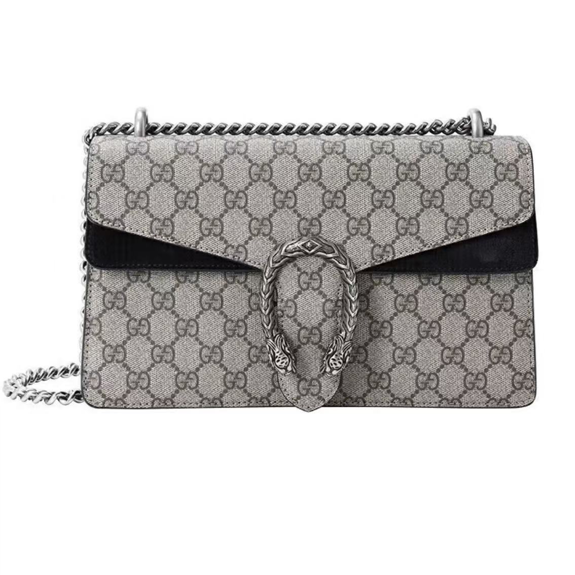 99新 GUCCI/古驰 酒神 黑拼 中号