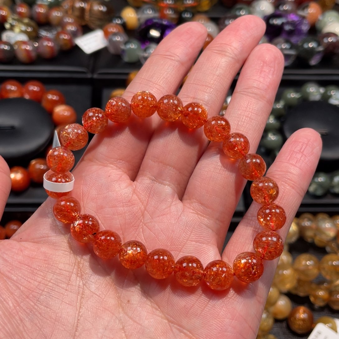 日光石手链未镶嵌中**和金太阳8.5mm