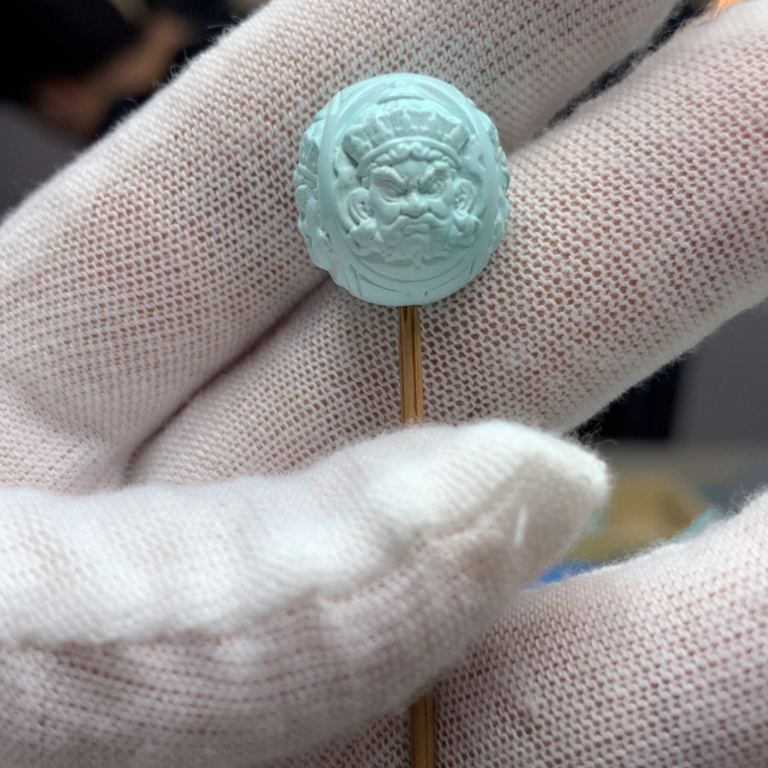 绿松石挂件未镶嵌