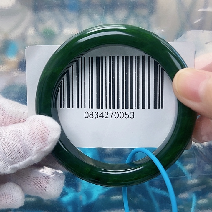 和田玉手镯未镶嵌56