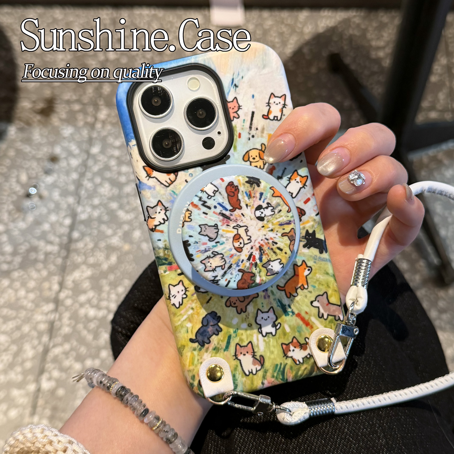 【磁吸菲林二合一】草原小狗适用苹果16PROMAX/15/14防手机壳