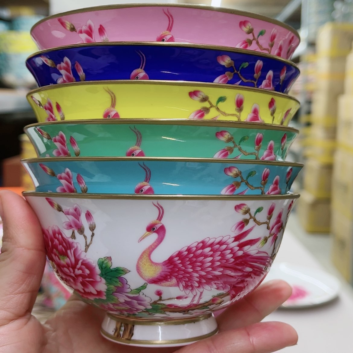 【闪购商品】骨瓷4.5寸6个…………………………