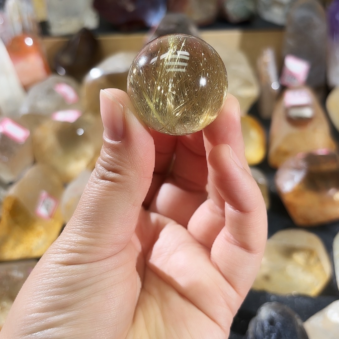 手链未镶嵌水晶水晶圆珠