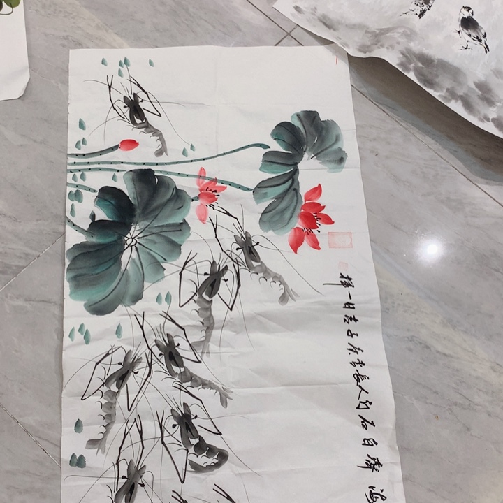 纸本国画艺术作品