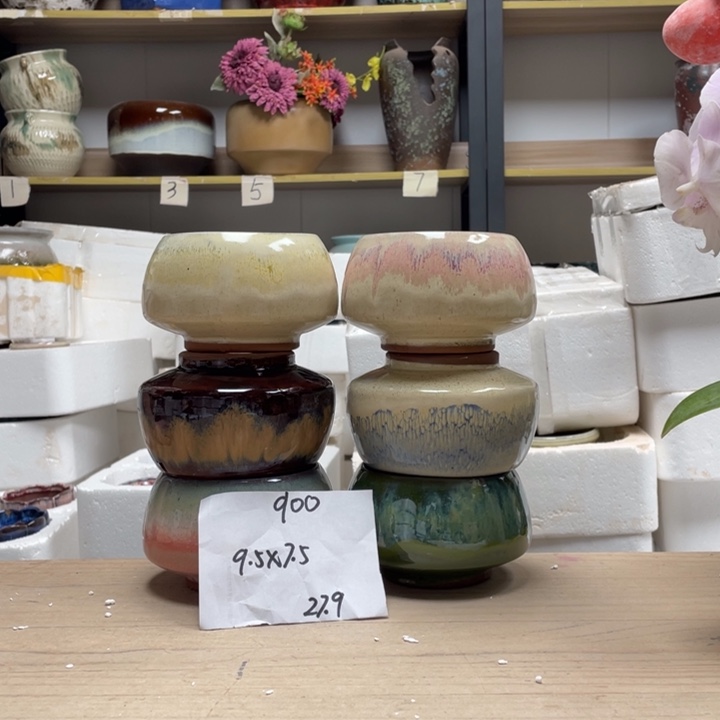 粗陶多肉花盆微瑕900