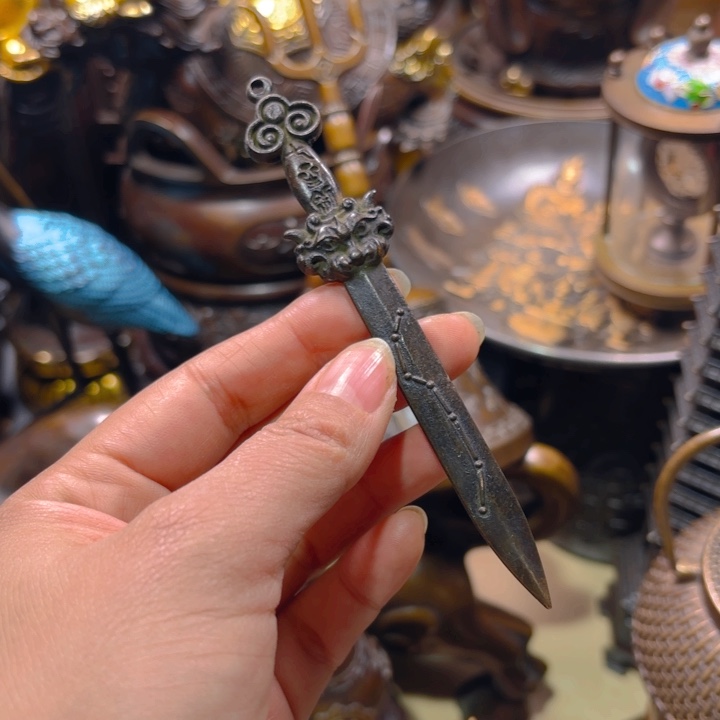 铜器摆件收收藏藏