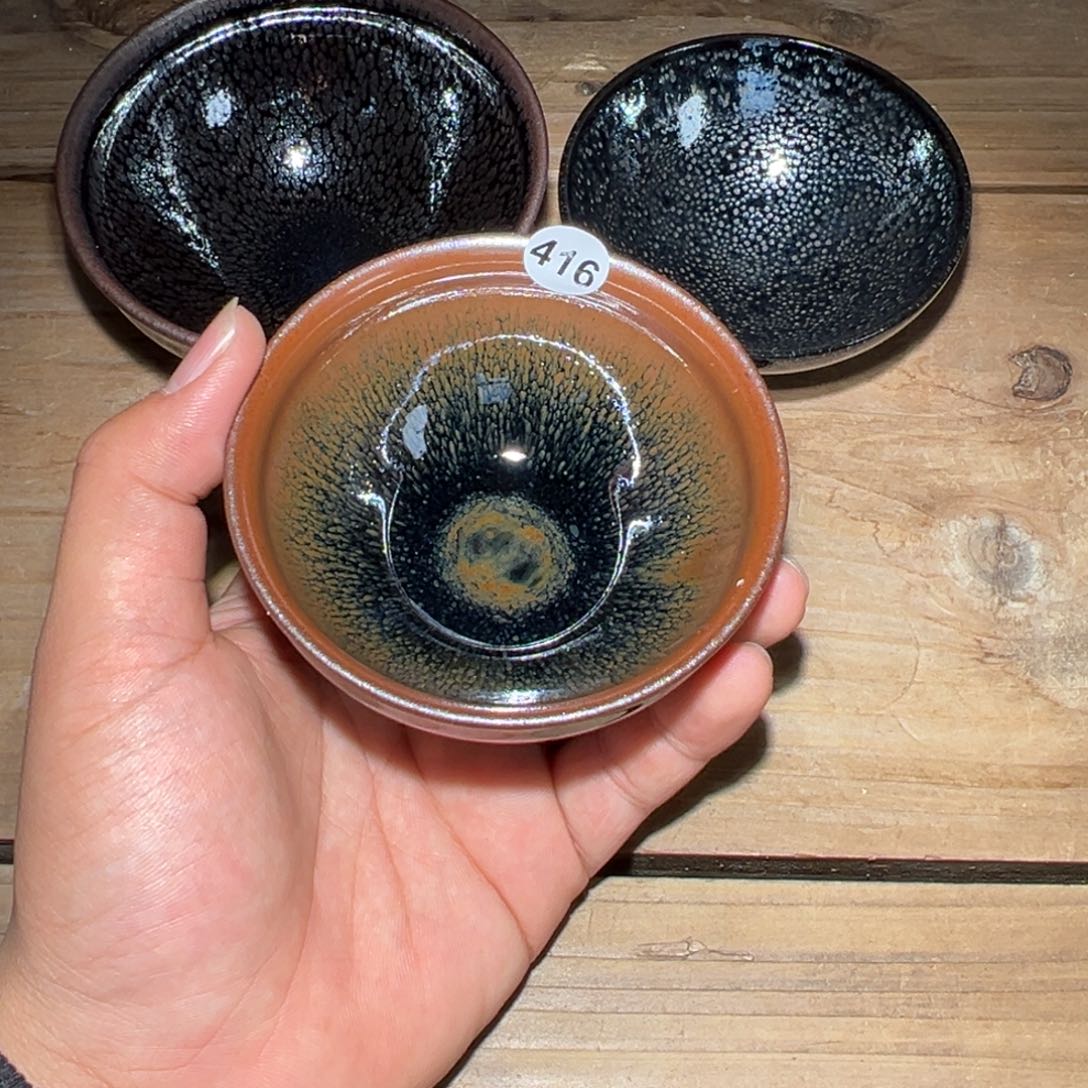 茶盏老表精选柴烧416