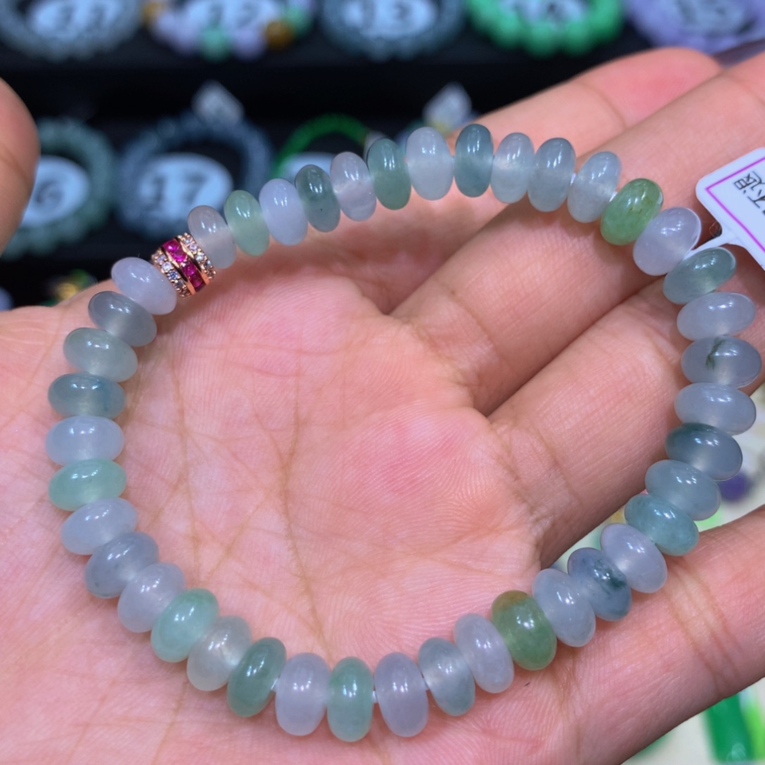 翡翠未镶嵌颈饰翡翠7+