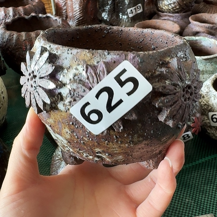 内口9高9粗陶手工