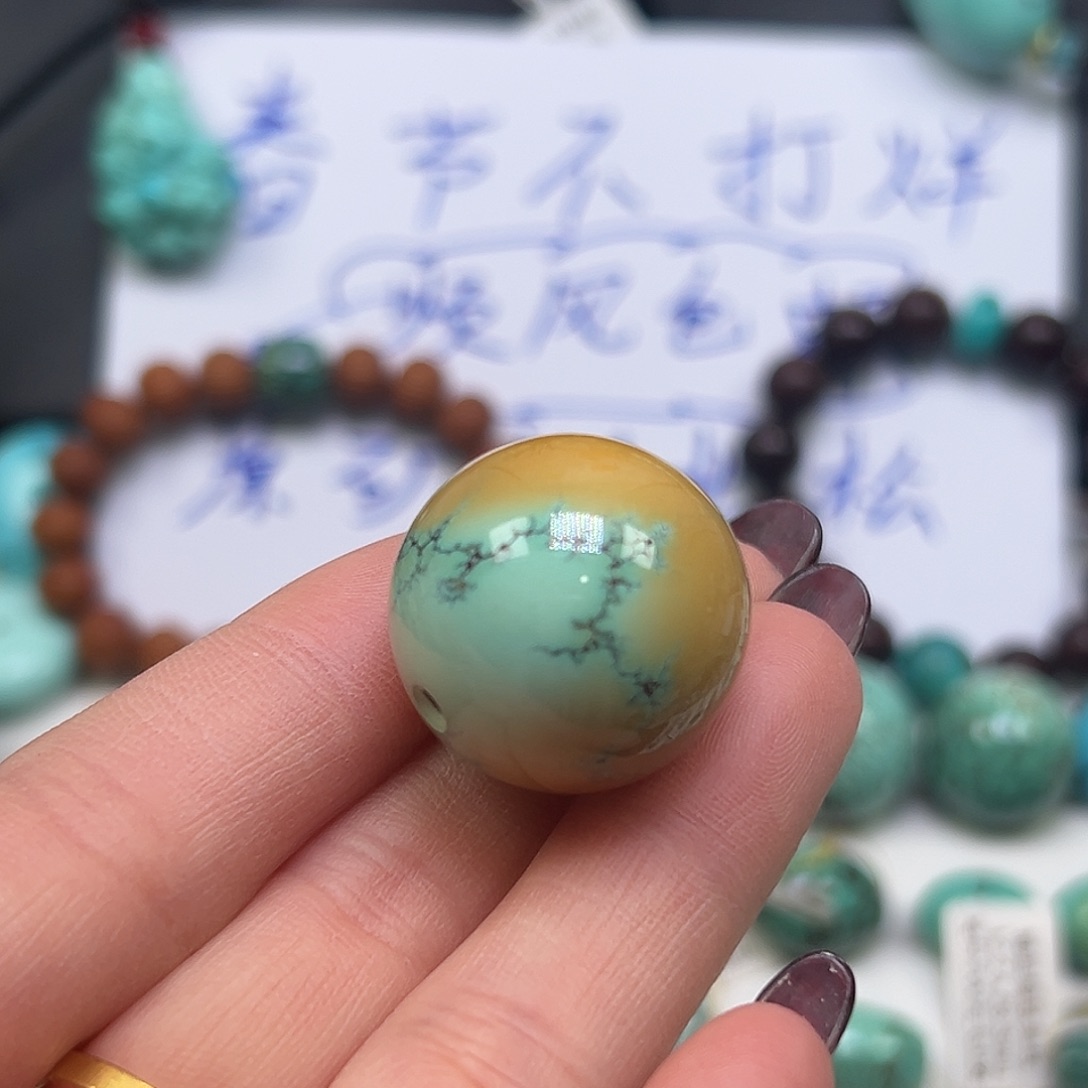 绿松石珠宝奇石未镶嵌