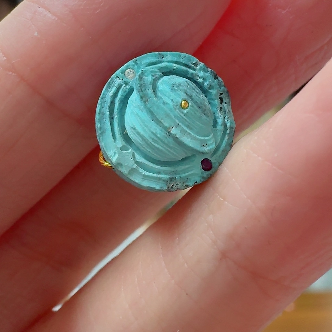 绿松石珠宝奇石未镶嵌