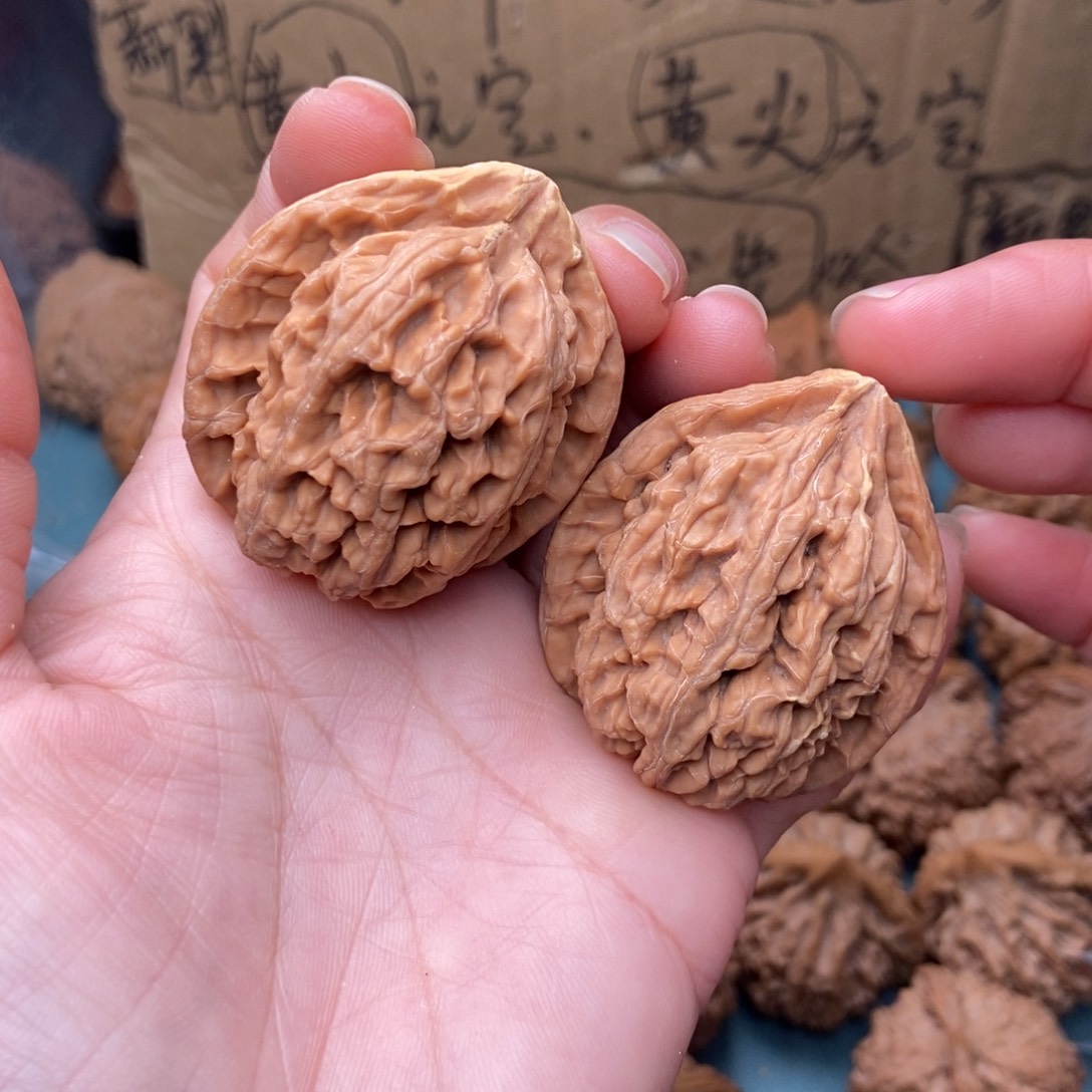 2***1吊坠文玩核桃红莲32