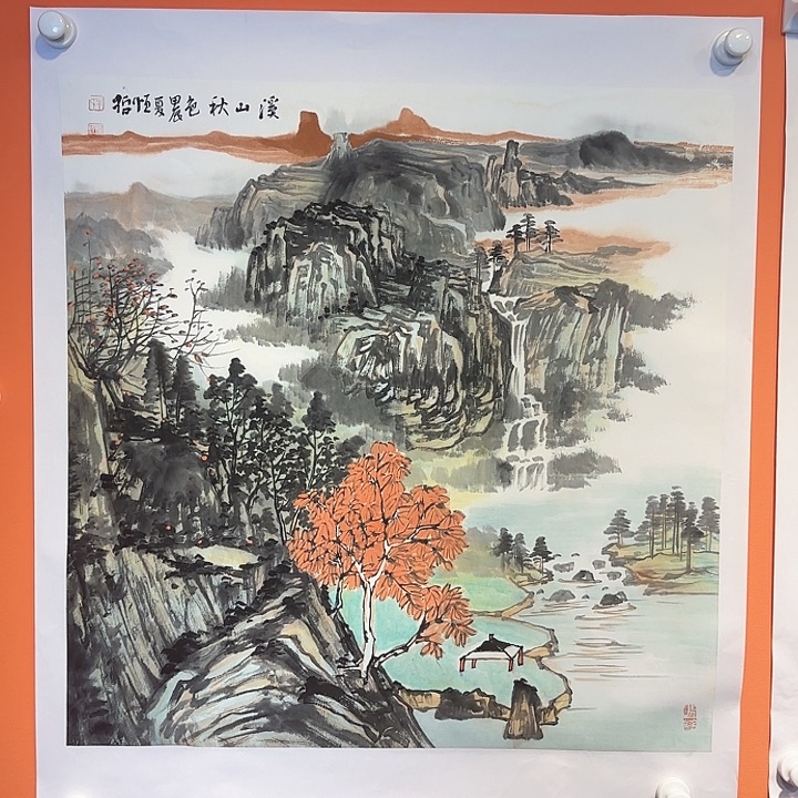 国画牛恒哲老师作品图片