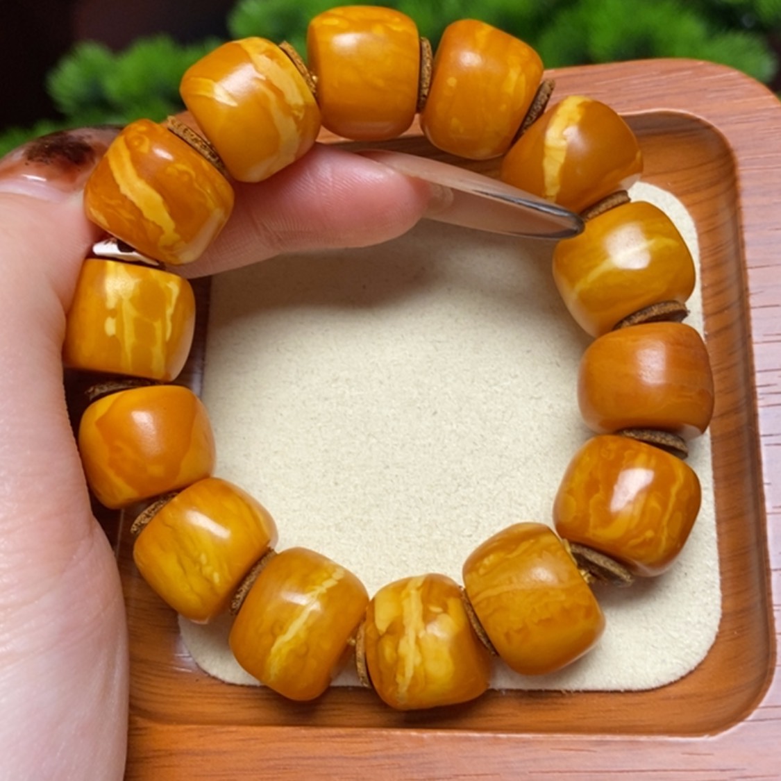 【闪购商品】蜜蜡颈饰未镶嵌手串