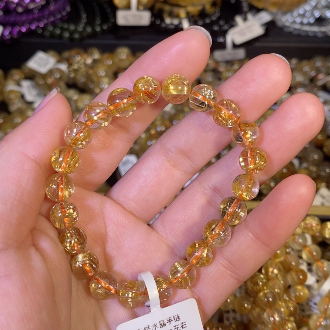 水晶手链未镶嵌手链8mm
