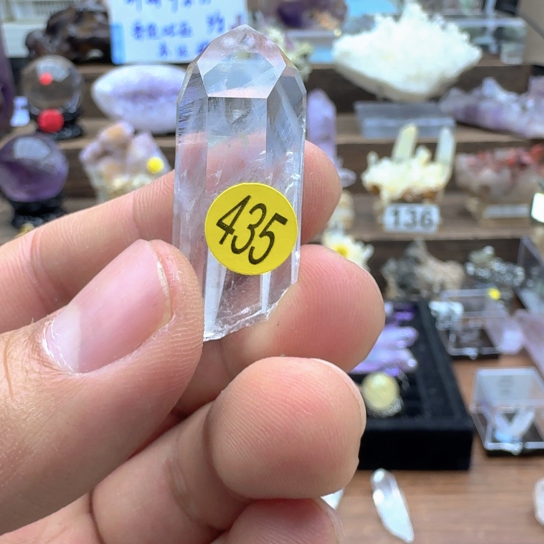 明***性水晶未镶嵌珠宝半成品