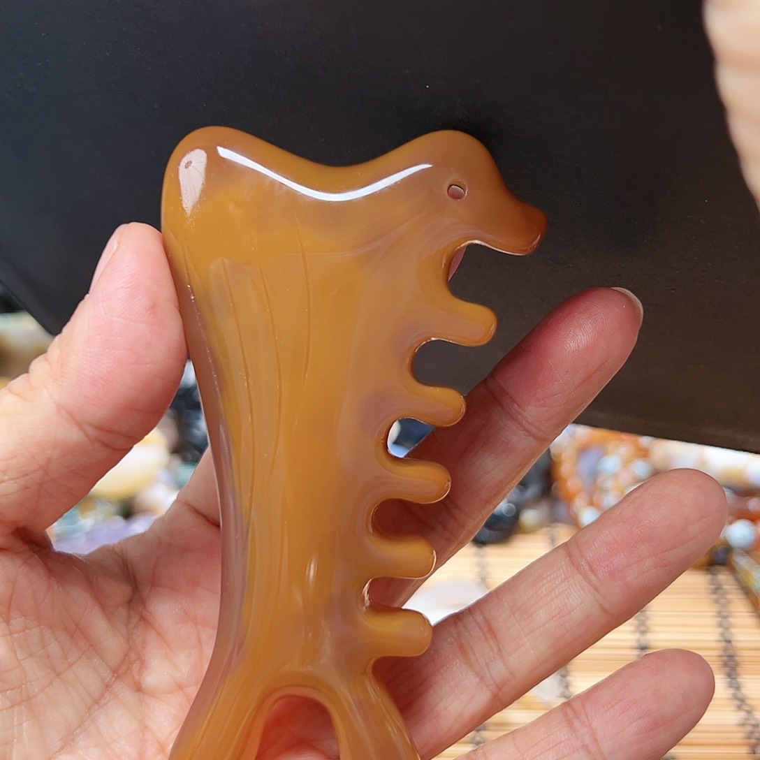 未镶嵌玛瑙/玉髓珠宝半成品