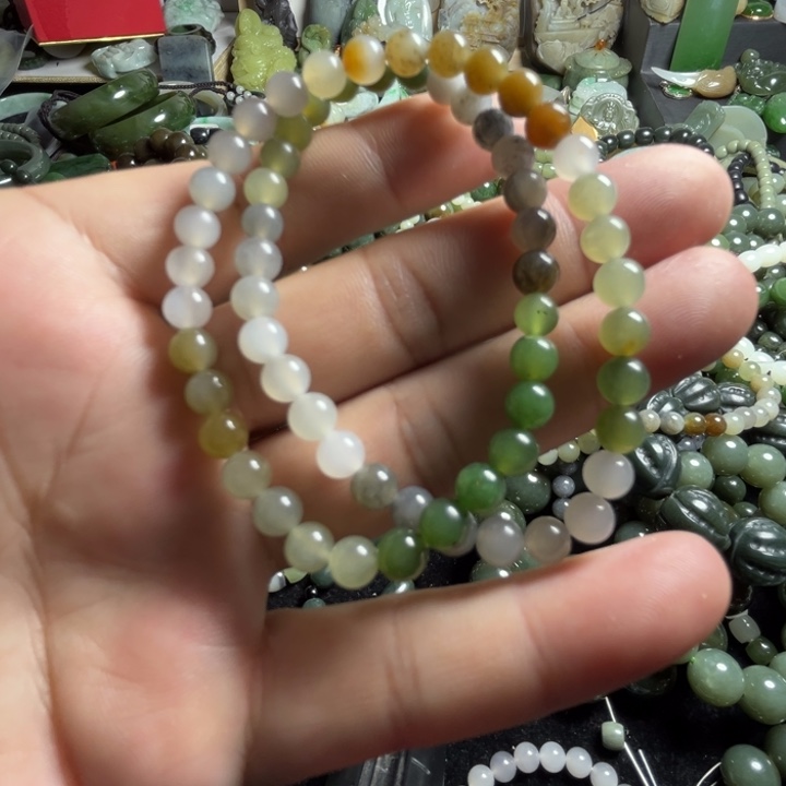 未镶嵌和田玉手串卡6