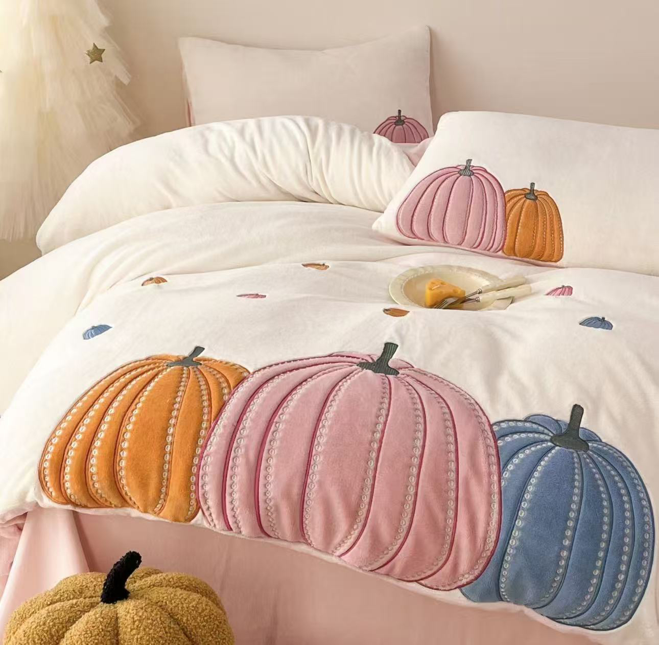 牛奶绒被套听编码下单