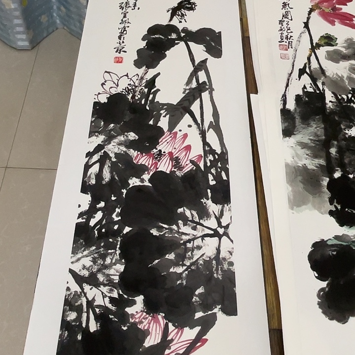 国画张圣敏先生纯手绘作品