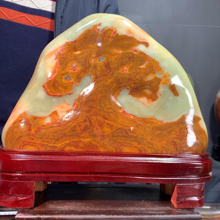 石材天然原石摆件