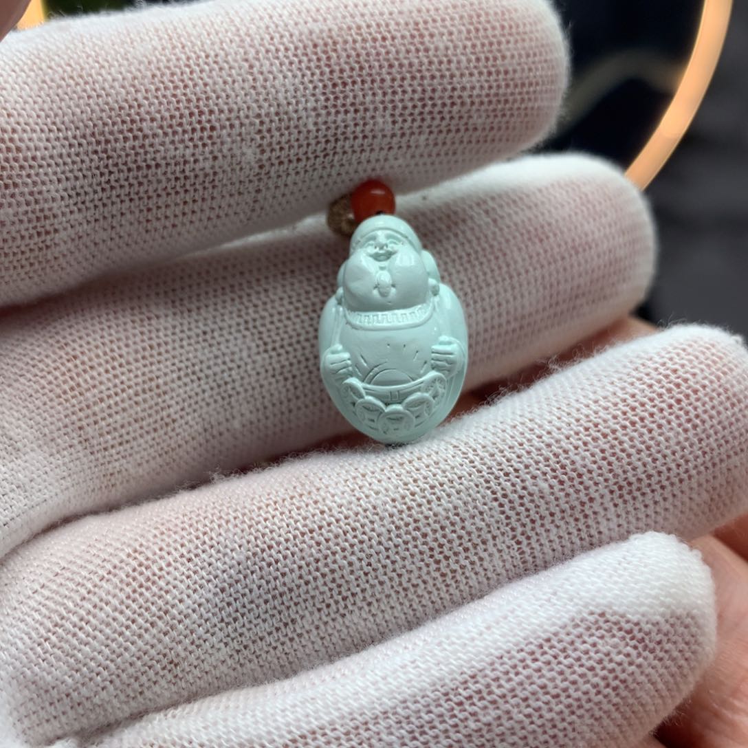 绿松石挂件未镶嵌