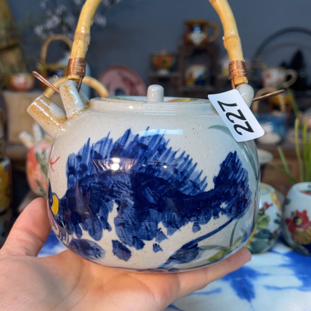 杯素浅陶瓷手工手绘