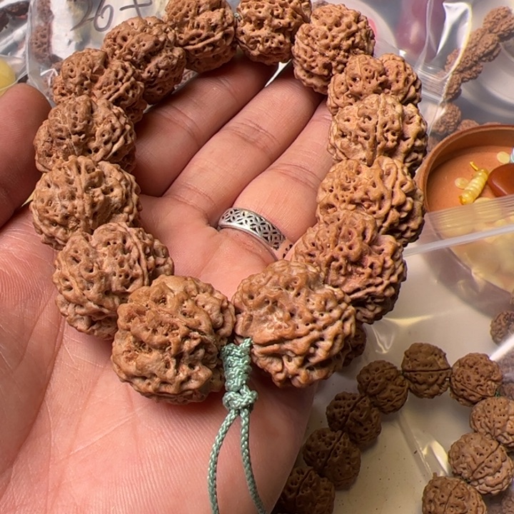 金刚菩提手串25梁蜂窝双龙