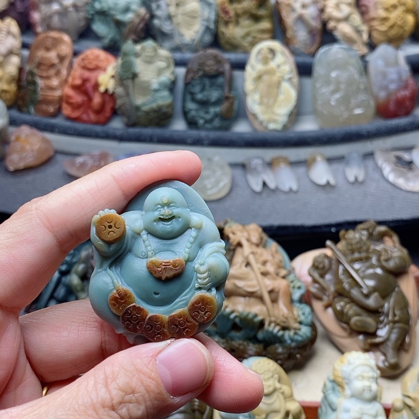 【闪购商品】定制石英质玉吊坠未镶嵌