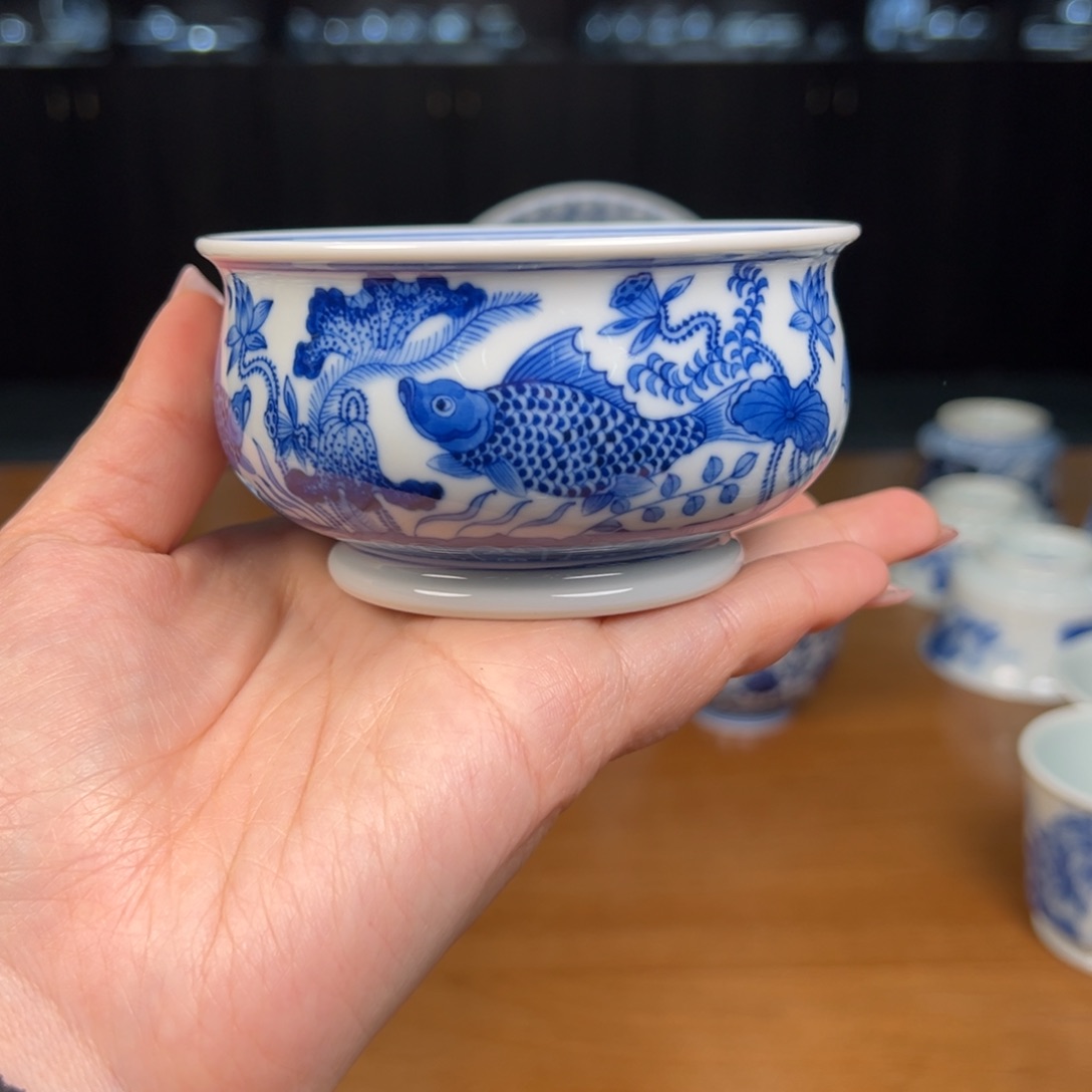 杯子景德镇陶瓷刘建锋窑现场