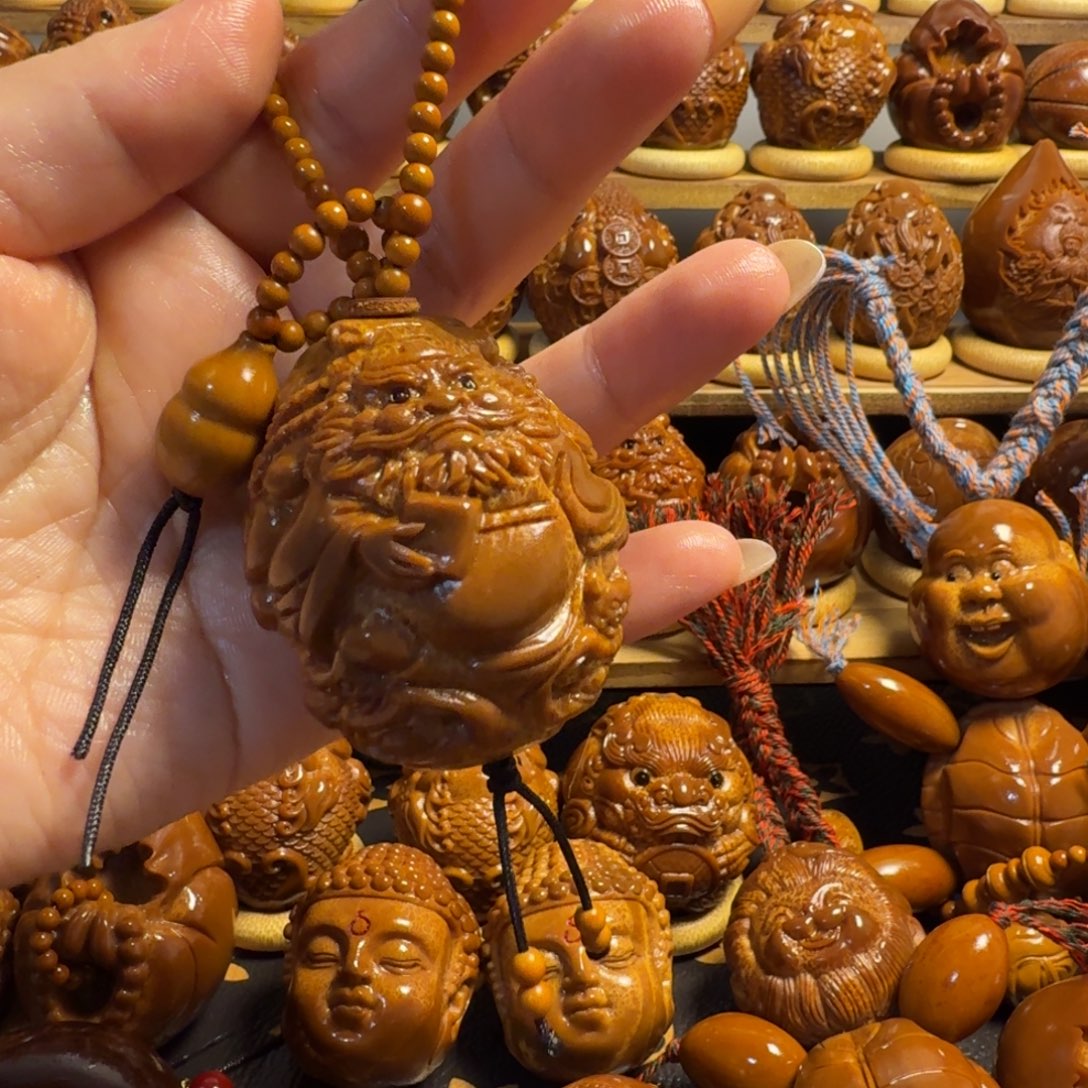 灬***灬手串/手链橄榄核钟馗手把件