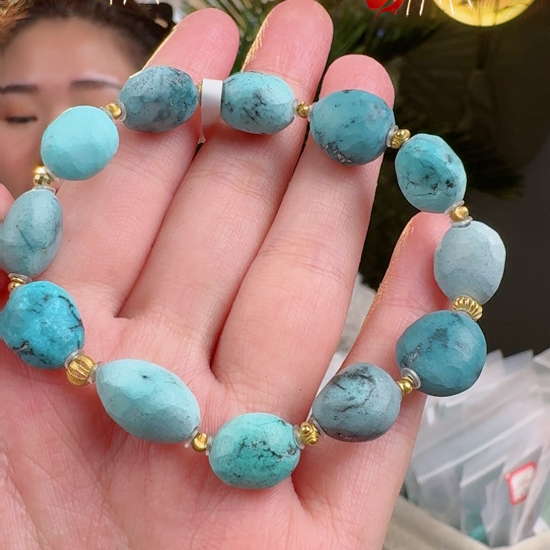 绿松石珠宝奇石未镶嵌