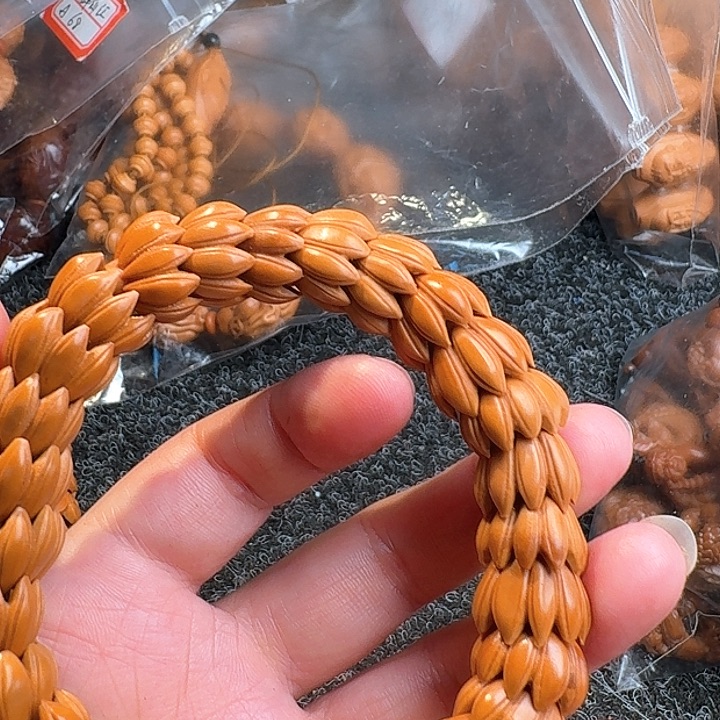 橄榄核吊坠橄榄莲花碗