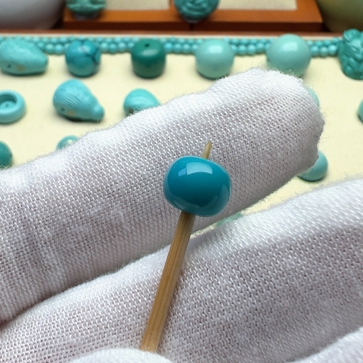 绿松石珠宝奇石未镶嵌7.7