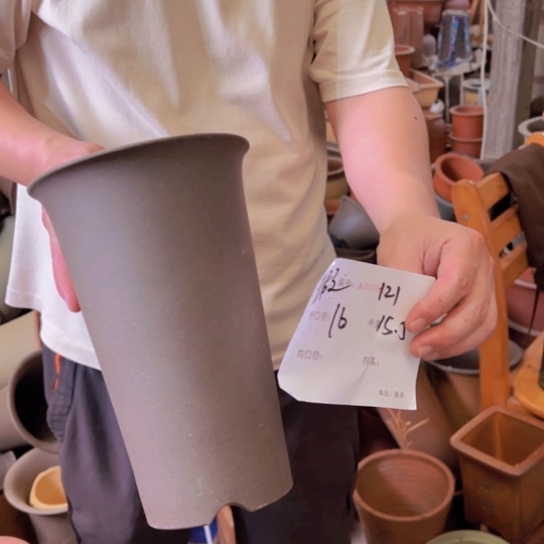 紫砂花盆花卉工艺