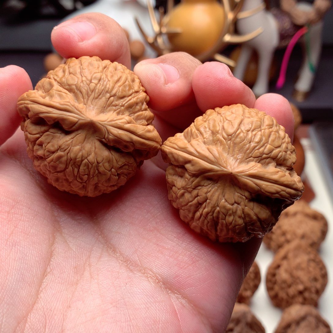 文玩核桃把件东**炮夜明珠41尺寸/16号