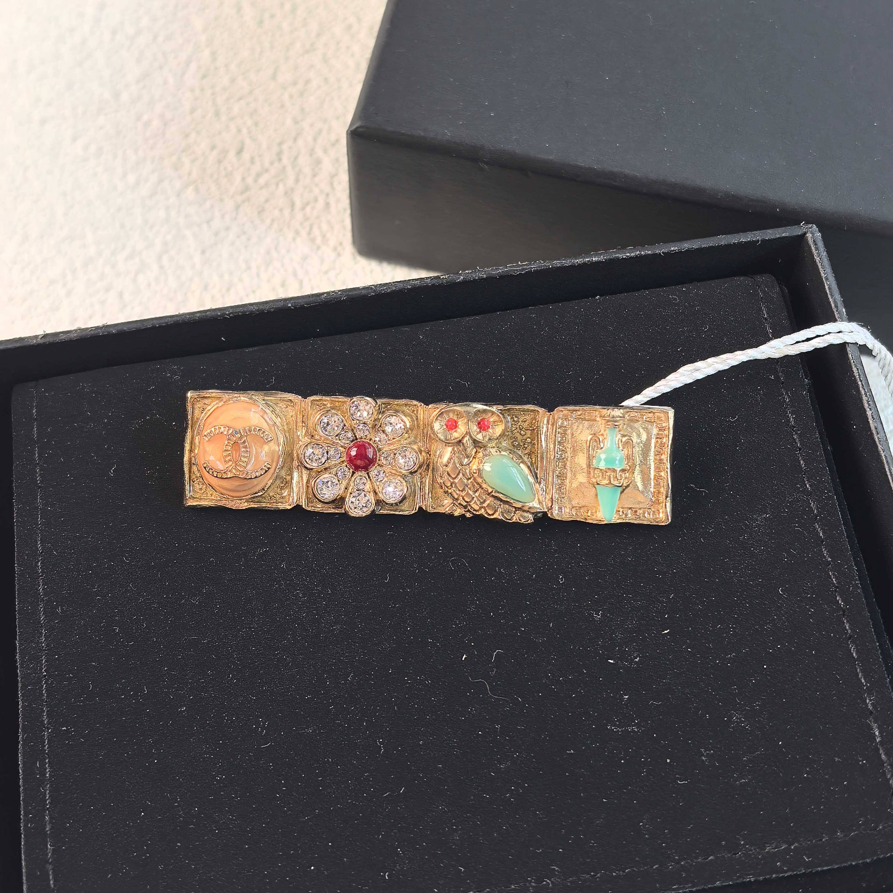 95新 Chanel/香奈儿 泡泡中古 Chanel 多元素希腊胸针