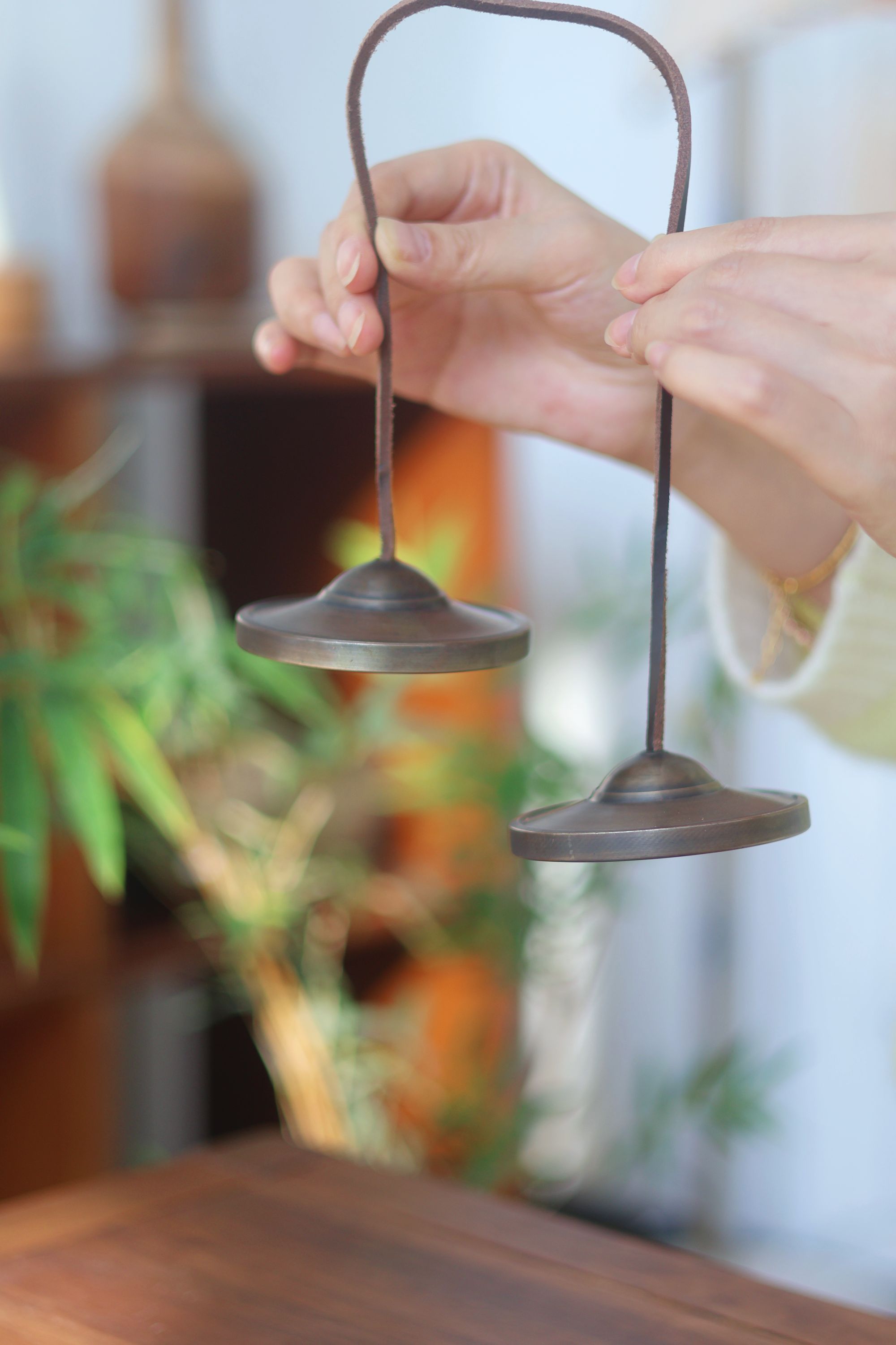 纯手工摆件 丁夏碰铃 静心减压