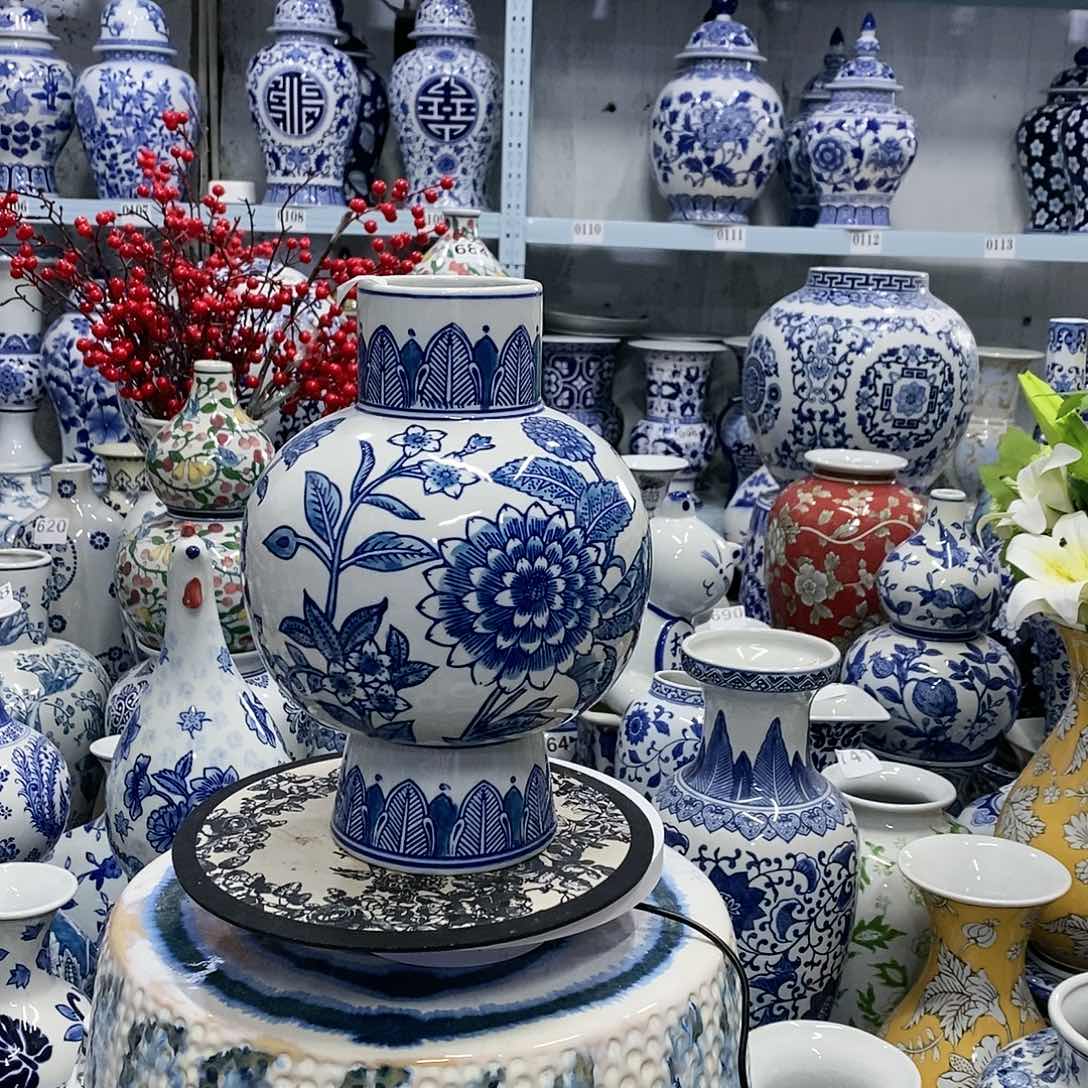 【闪购商品】摆件灯笼瓶瓷器摆件…………………………