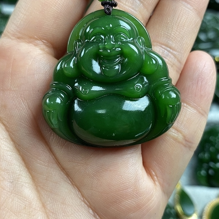 和田玉（碧玉）未镶嵌颈饰40