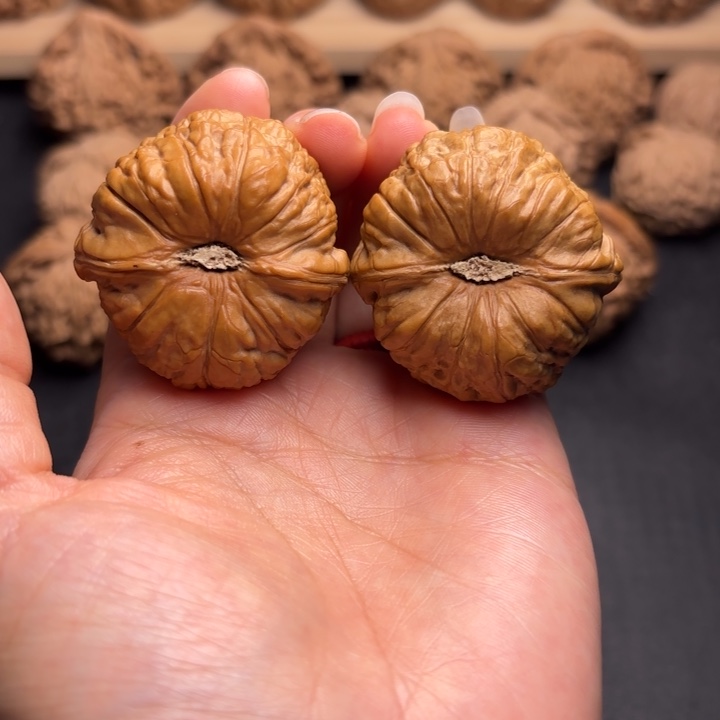 文玩核桃把件40南瓜