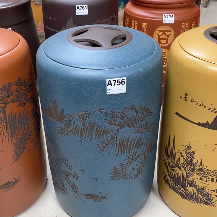 紫砂茶叶罐宜兴紫砂