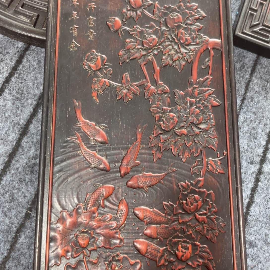 木非洲紫檀木雕牌匾挂匾