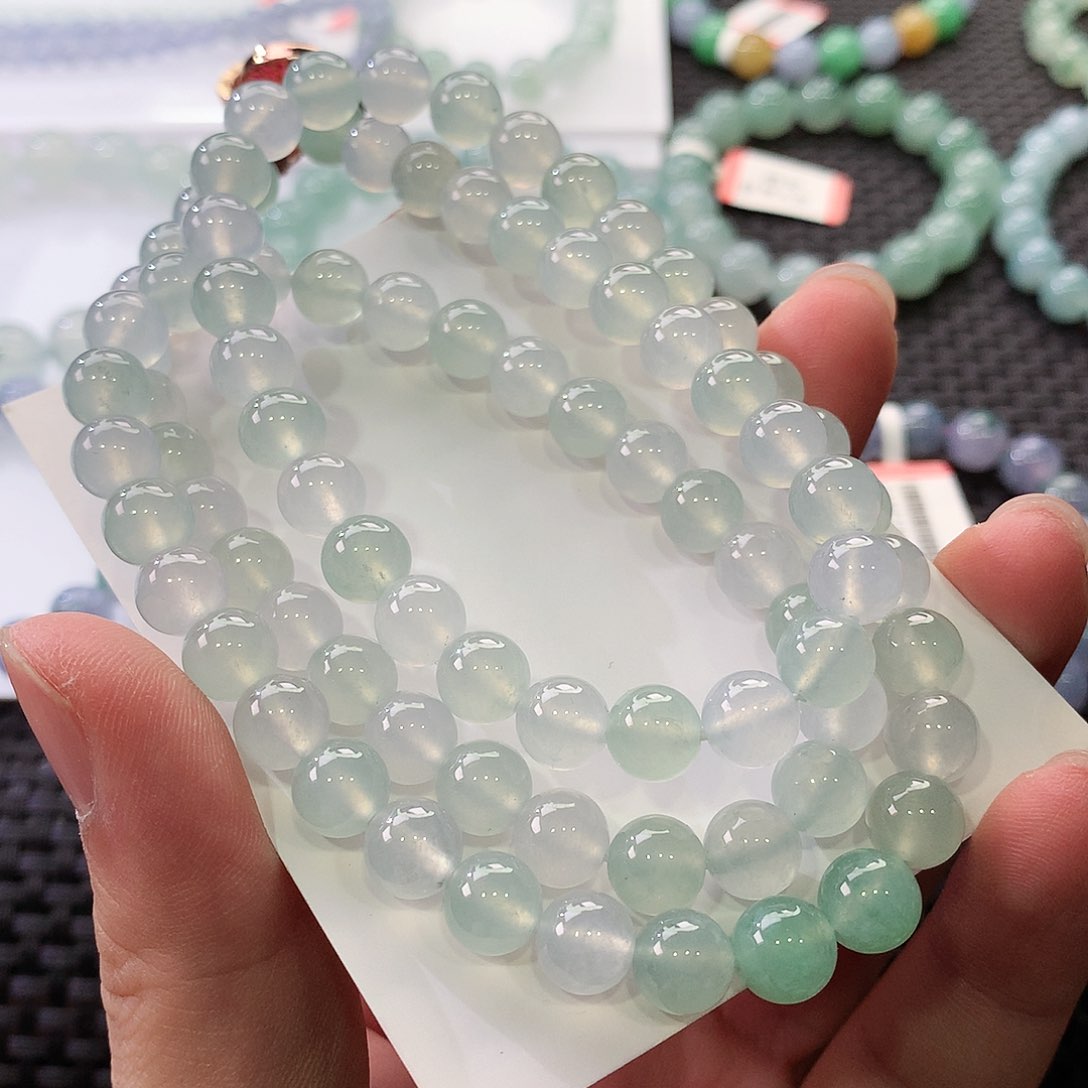 翡翠手链未镶嵌翡翠