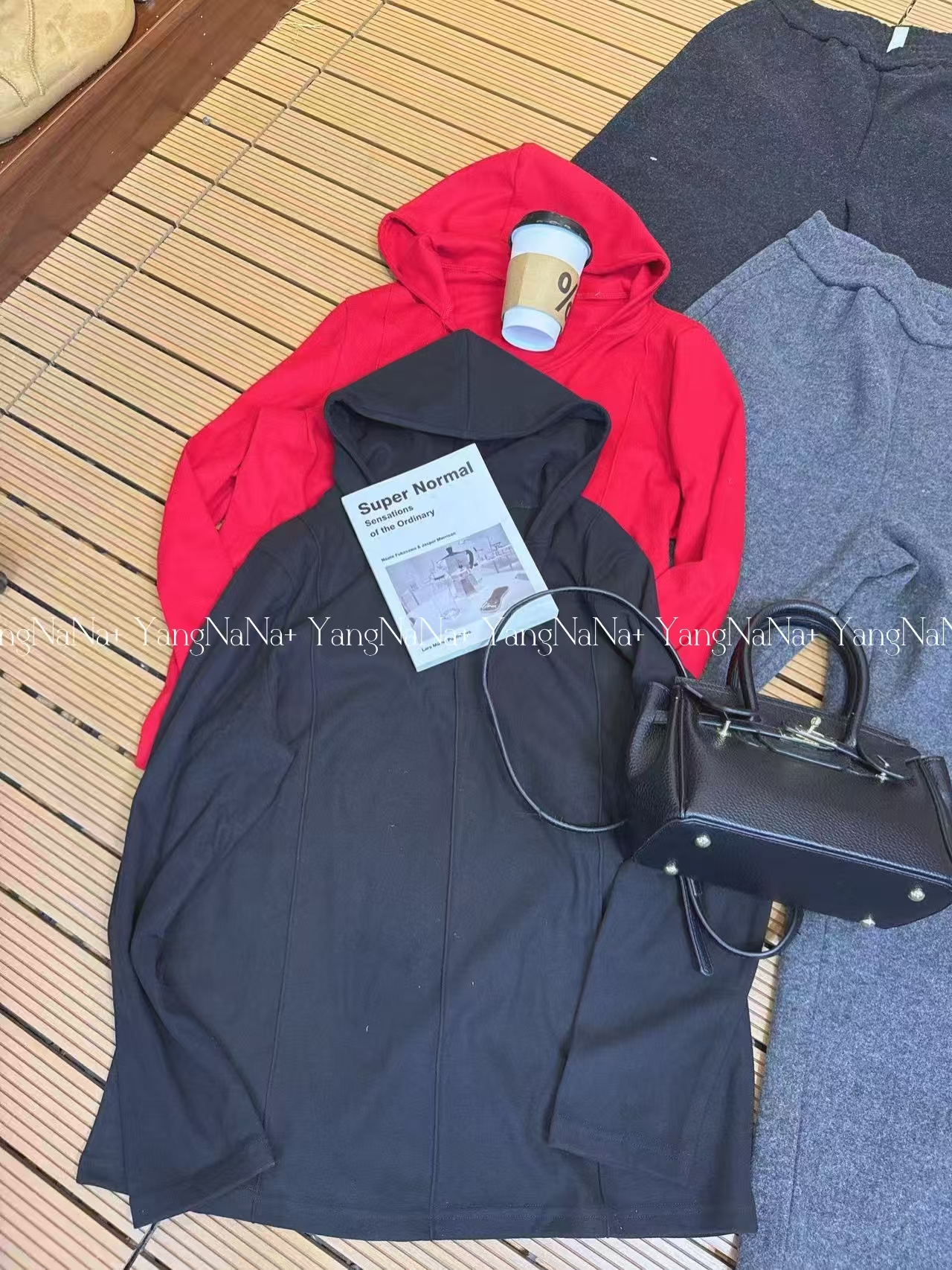 百搭大版时尚运动潮流休闲连帽德绒暖绒小蛮腰帽衫卫衣1238