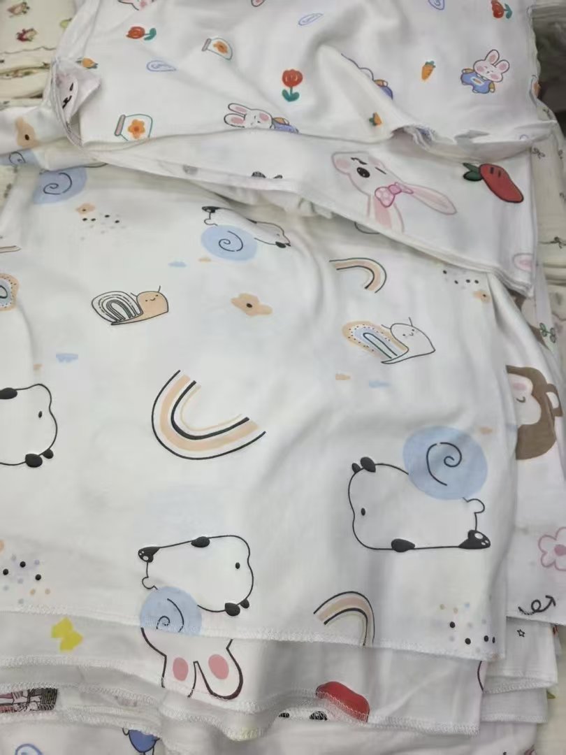 【微瑕包单】初生婴儿薄包单新生儿产房防惊跳纯棉