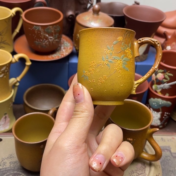 紫砂茶杯紫砂主人杯