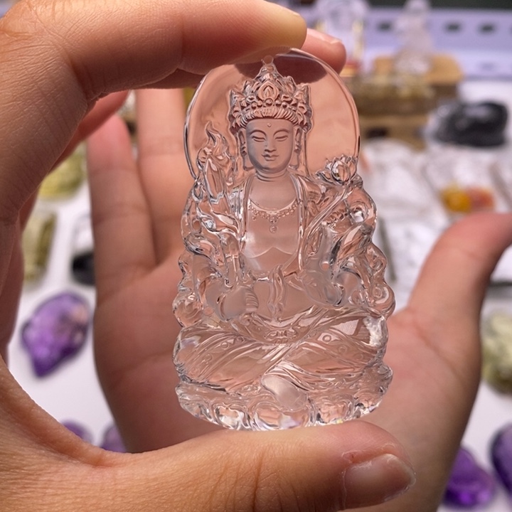白***花颈饰未镶嵌水晶定制